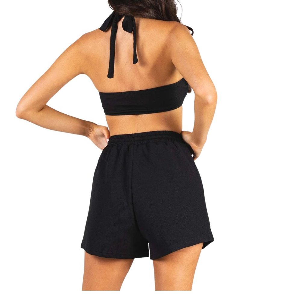 NEW Princess Polly Astrid Shorts Black SZ 8 - Picture 6 of 13